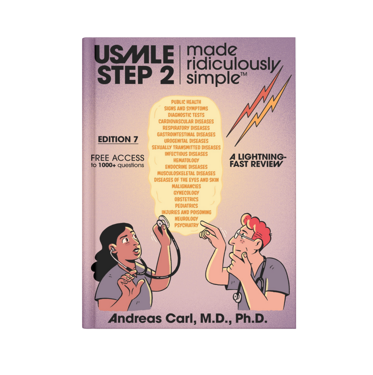 USMLE Step 2 Made Ridiculously Simple, Color Edition