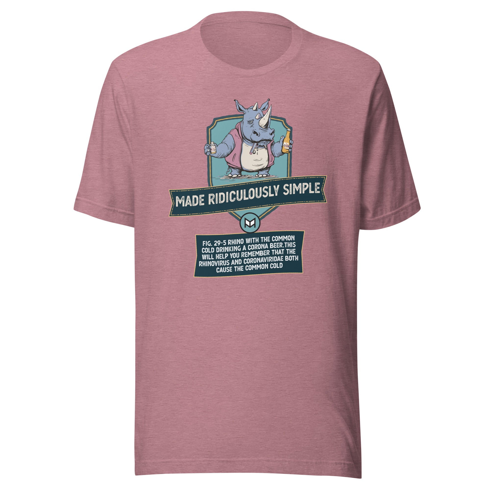 Rhinovirus and Coronavirus "Teach-Shirt"