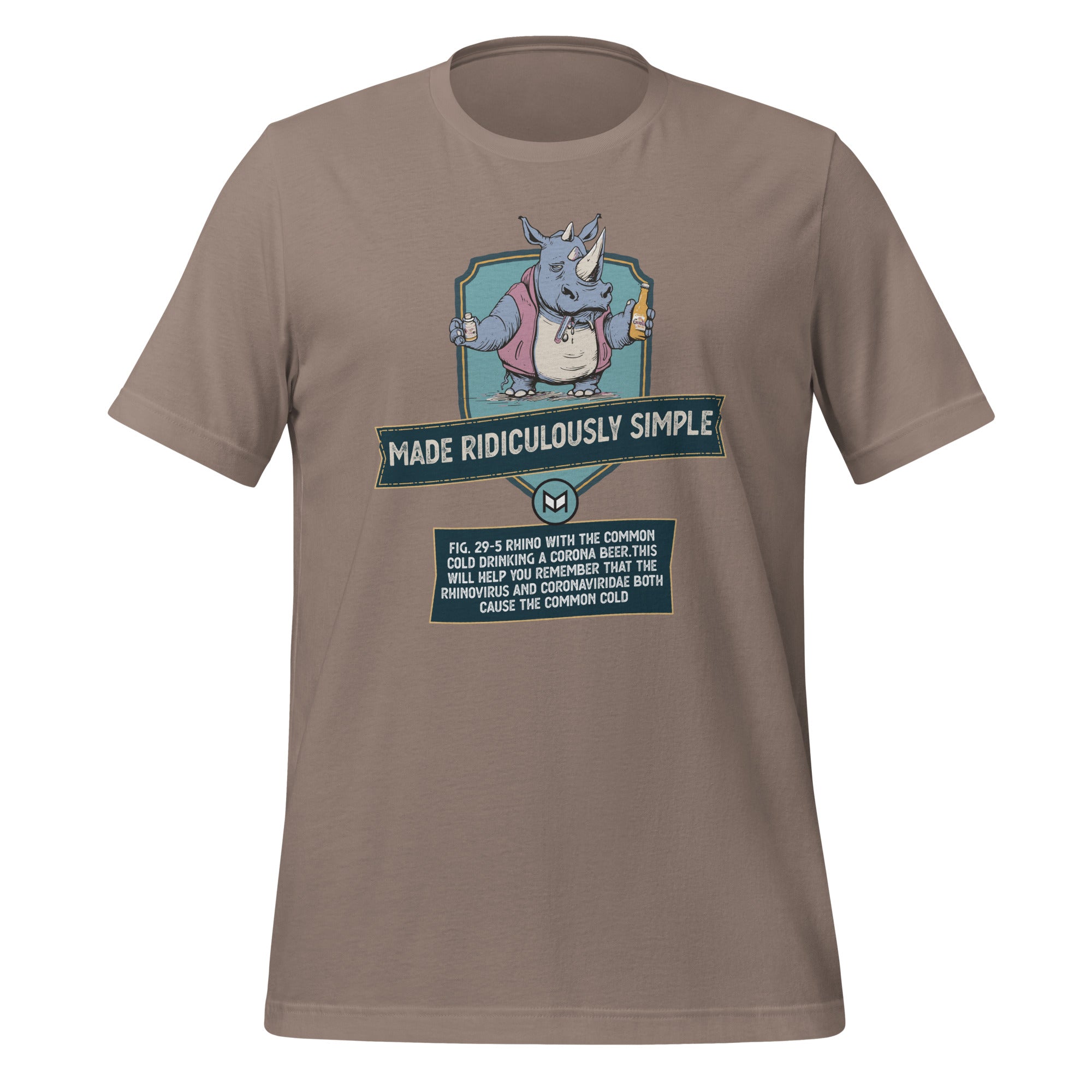 Rhinovirus and Coronavirus "Teach-Shirt"